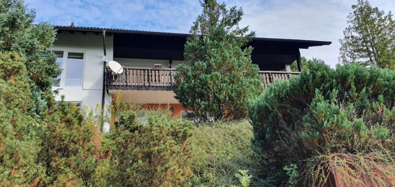 Wohnung im Schwarzwald mit Panorama Blick Kleines Wiesental Exterior foto